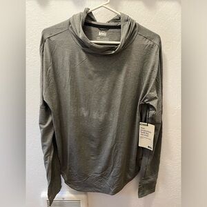 NWT REI Sahara Shade Hoodie black heather